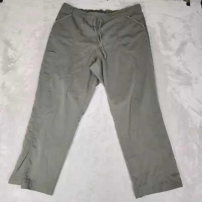 NRG By Barco Scrub Pants Womens 2XL Olive Green Medical Dental Doctor Nurse Tech • $16.99