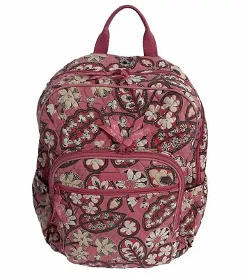 Vera Bradley Campus Backpack - Pink Blush Floral Blossoms • $12.99