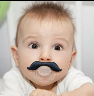 The Original Gentleman Mustache Baby Infant Pacifier • $3