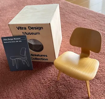 Vitra Design Museum Miniature Collection Chair Charles & Ray Eames LCW 1/6 Scale • $328