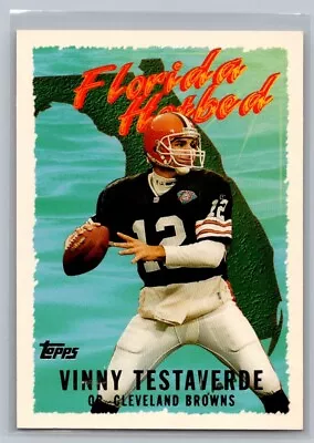 1995 Topps Florida Hotbed Vinny Testaverde #FH9 NrMT • $1.50