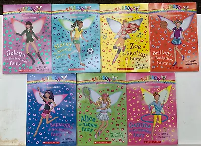 The Sports Fairies 1-7 Set 1 2 3 4 5 6 7 Rainbow Magic Lot Daisy Meadows • $21.99