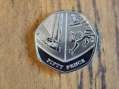 £42 • Buy 2016 BU 50p Fifty Pence Coin - Shield