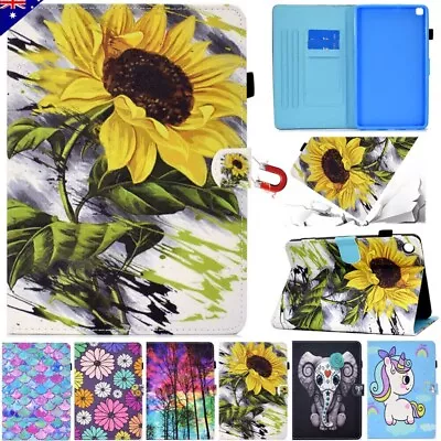 For Samsung Galaxy Tab A A7 A8 S6 S7 S8 Tablet Leather Stand Case Magnetic Cover • $19.79