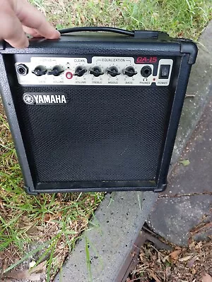 GA 15 YAMAHA  Guitar Amplifier Amp • $100