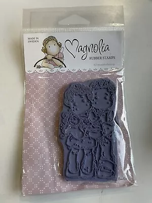 Magnolia Rubber Stamp Sweden Cling Two Kids 120214011-1 • $8