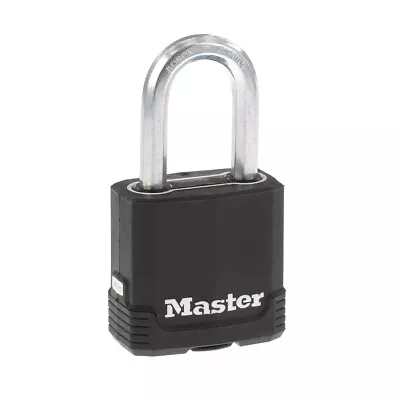 Master Lock Padlock Magnum 1-3/4  1-1/2  Keyed Alike Key ID 2682 2 Keys • $18.99