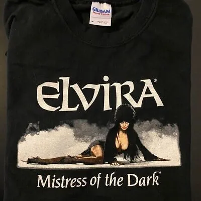 Elvira Mistress Of The Dark Cotton Black Unisex T-shirt PM7534 • $6.98