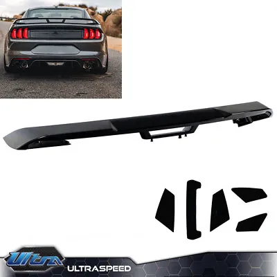 Rear Trunk Spoiler Wing Glossy Black Fit For 2015-20 Ford Mustang S550 GT Style • $67.49