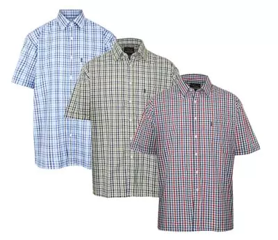 Champion Country Estate Doncaster Short Sleeve Shirt Country Shooting • £13.49