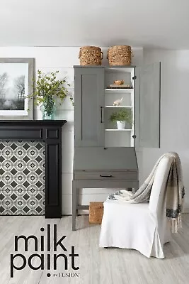 Milk Paint By Fusion Mineral Paint In Gotham Grey Quart • $27.99