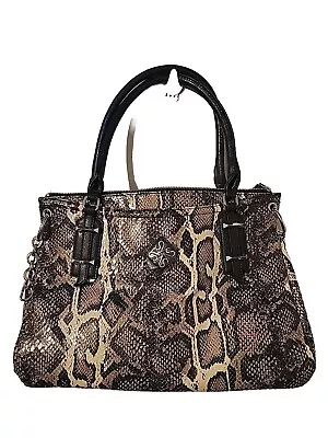 Simply Vera Vera Wang  Snake Print Handbag  Satchel Tote Bag NWOT  • $24.90