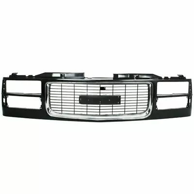 $168.49 • Buy Grille Black Shell & Insert Cross Bar Insert Fits 1994-2000 GMC C2500 GM1200392