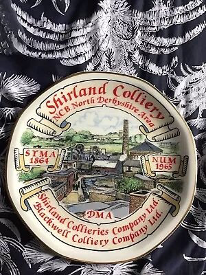 Shirland Colliery Miners Plate • £11.99