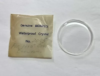 Vintage NOS Genuine Benrus 2095 32mm Acrylic Watch Crystal Electronic Case 1345 • $22.13