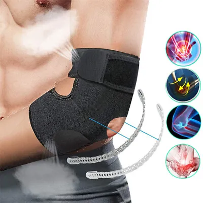 £13.91 • Buy Tennis Elbow Support Brace Strap For Arthritis/Golfers Pain Relief Band EVA Pad