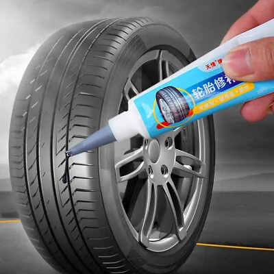 1 Set Car Parts Wheel Tire Rubber Glues Repair Liquid Adhesive Tools Accessories • $8.25