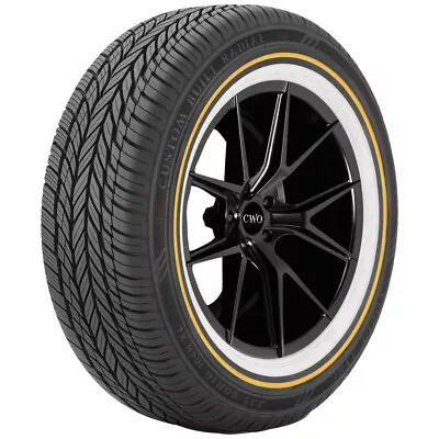 245/45R18 Vogue Custom Built Radial 100V XL Gold/White Tire • $295.99