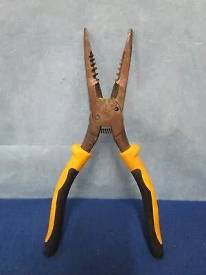 Klein Tools H3 Long Nose W/spring * Wire Stripping ** Crimping ** Cutting Pliers • $10.50