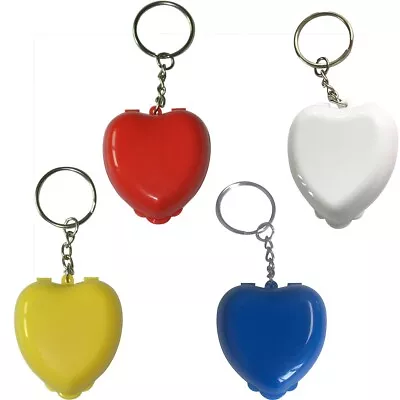 16 PcsCPR Rescue Pocket CPR Mask First Aid Box Mini Heart Shape CPR Resuscitator • £15