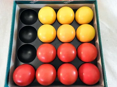 £14.99 • Buy Aramith Belgian 5cm Diameter Resin Billiard Snooker Balls Spares 7 Red 6 Yellow
