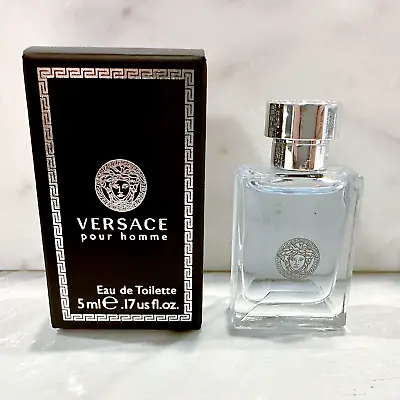 Versace Perfume For Him 5ml Versace Pour Homme For Men EDT Brand New • $13.99