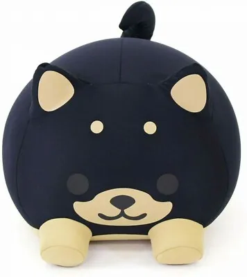 MOGU Cushion Pillow Plush Doll Black Cute Dog 15573 757183191734 Pillow • $78.80
