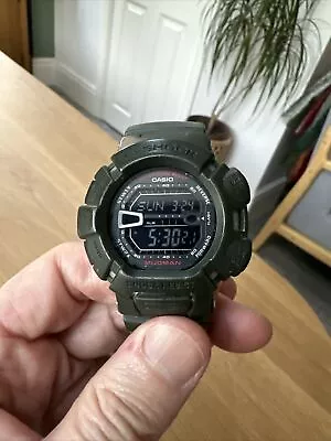 Casio Mudman Green G9000 G-Shock Digital Watch - 200m • £30
