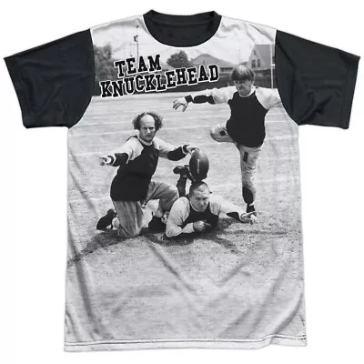 Three Stooges Team Knucklehead Adult Costume T Shirt (Black Back) S-3XL • $19.99