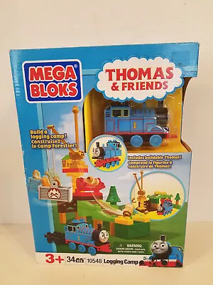 Mega Bloks 2010 Thomas & Friends Logging Camp 34pcs #10548 New • $29.99