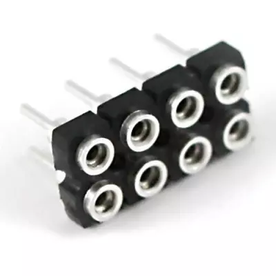 Soundtraxx ~ New 2024 ~ NMRA Compatible 8 Pin DCC Connector Plug ~ 4 Pc ~ 810123 • $11.16