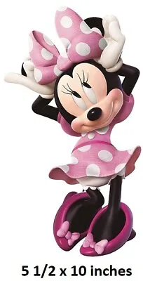 Minnie Mouse Pink Bow Decal Walt Disney Peel & Stick Art Wall Sticker Decor • $5