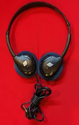 RARE Vintage United Airlines Logo Passenger Headphones Headset • $9.99