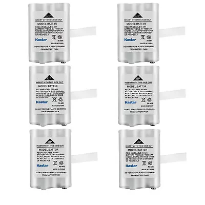 Kastar 6-Pack 1000mAh Battery For Original Genuine Midland BATT3R LXT600 Radio • $32.99