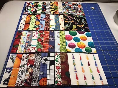 I SPY Quilt Squares Lot Of (40)  5 X5  100% Cotton Rotary Cut RARE SQUARES • $9