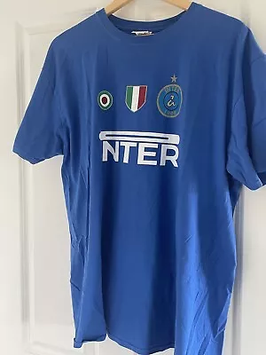 Inter Milan T Shirt XXL • £10