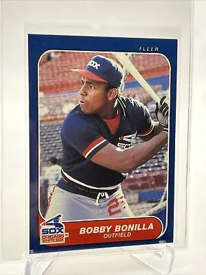 1986 Fleer Update Bobby Bonilla Rookie Baseball Card #U-15 NM-MT FREE SHIPPING • $1.50