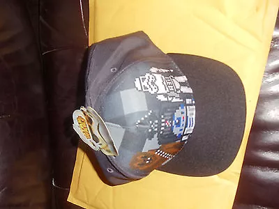 Star Wars BLACK Baseball Hat Cap NEW NWT VADER TROOPER R2D2 CHEWY • $9.99
