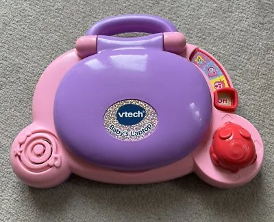 VTech Baby's Laptop Pink • £0.99