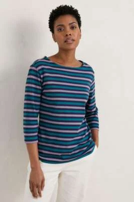 £19.47 • Buy Seasalt Women's - Multi Sailor Top (GOTS) - Regular - Duet Mini Cornish Maritime