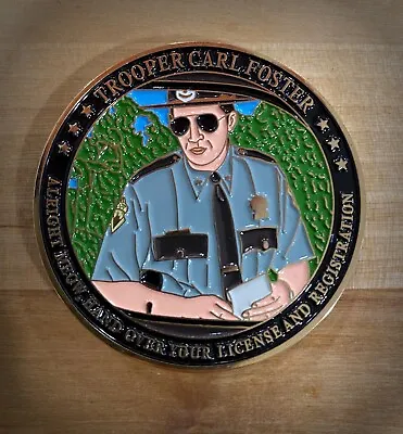 New Limited Vermont State Police Super Troopers Movie Carl Foster Meow • $14.99