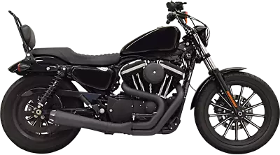 Bassani Road Rage II Upswept 2:1 Black Exhaust For 2004-2021 Sportster 1X52RB • $879.95