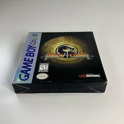 Mortal Kombat 4 Complete CIB Box Manual Nintendo GameBoy Color • $57.62