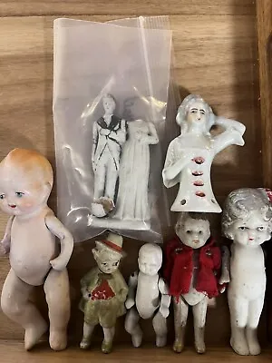 1920's Bisque Dolls Lot Jointed Made In Japan B3) • $45