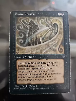 NETHER VOID Legends - Italian Magic The Gathering MTG - Fair Condition • $147.96