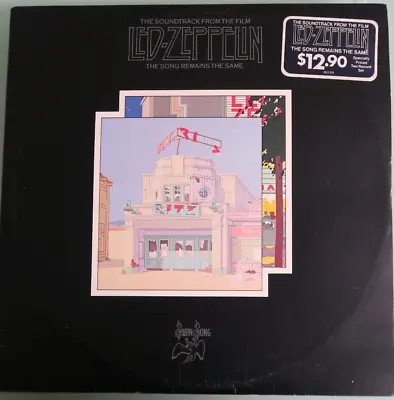 Led Zeppelin Song Remains The Same Australia Issue 12'' Vinyl 2  X Lp MINT 1976 • $109.99