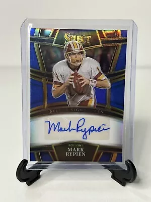 Mark Rypien Auto 66/99 2022 Panini Select Blue Prizm • $20