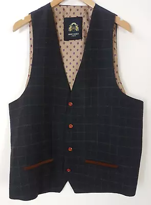 MARC DARCY London Men's Tweed Waistcoat Size 48R • $18.66