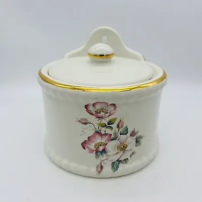 Vintage House Of Webster Briar Rose Pattern Salt Box Rogers AR 72757 • $17.99