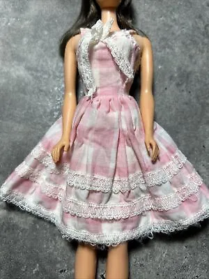 Vintage Handmade Barbie Dress • $0.99